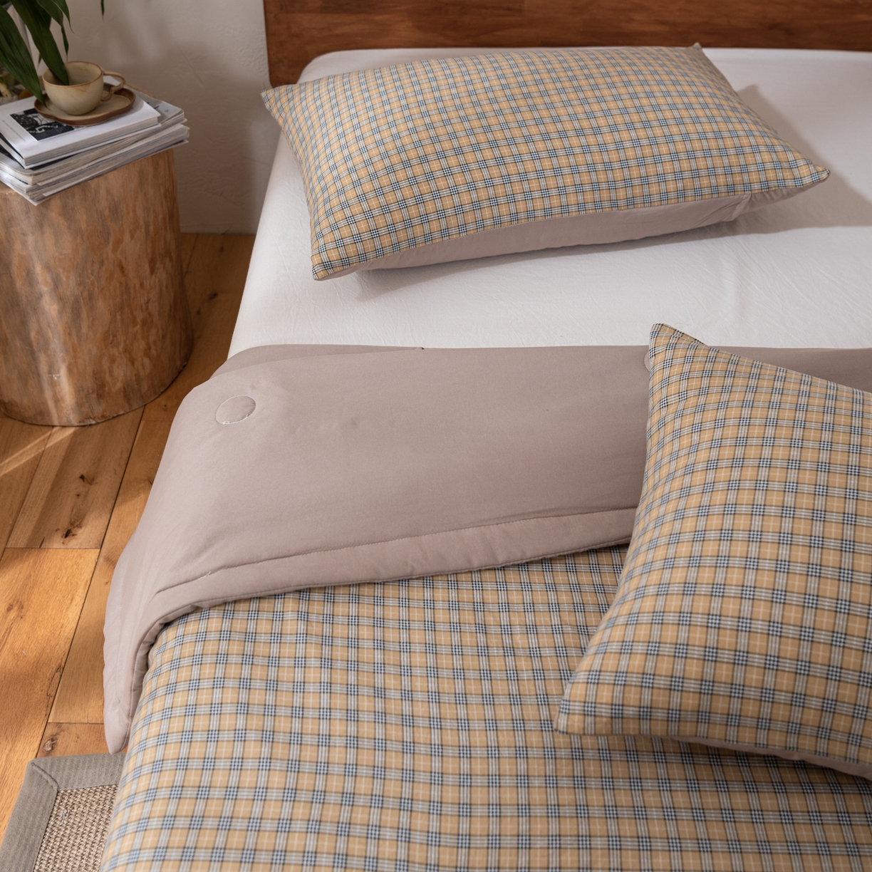 91家纺网 家纺一手货源 找家纺 （总）佳轩家纺 2026新款色织水洗棉棉花夏被夏凉被空调被