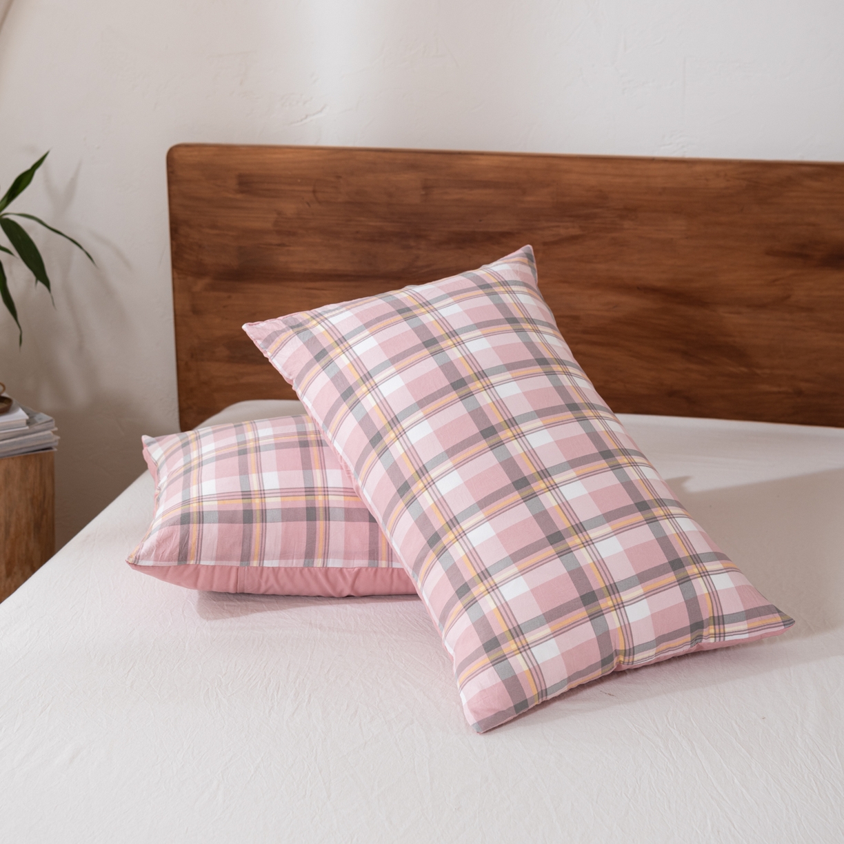 91家纺网 家纺一手货源 找家纺 佳轩家纺 2026新款色织水洗棉棉花夏被夏凉被空调被 简兮粉