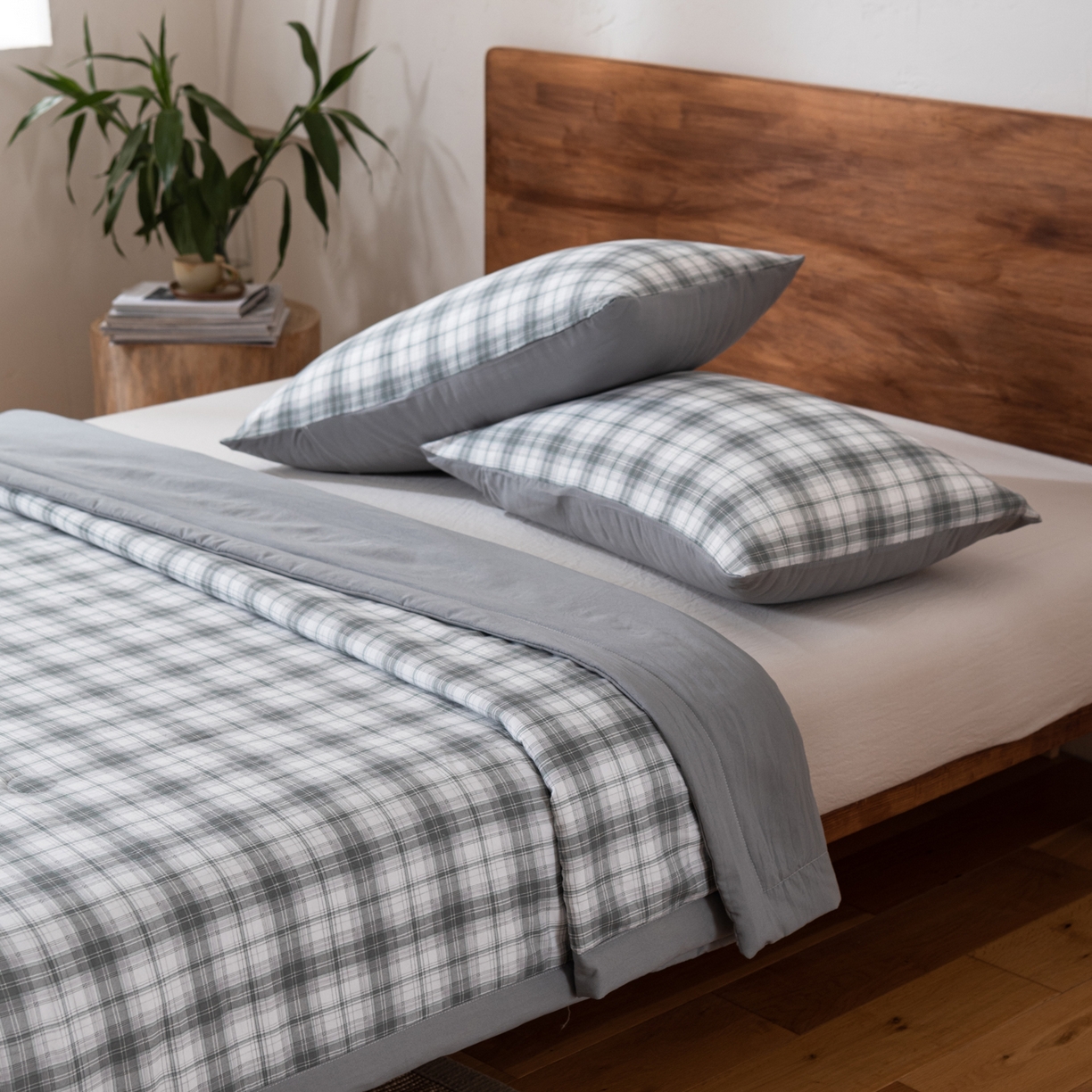 91家纺网 家纺一手货源 找家纺 佳轩家纺 2026新款色织水洗棉棉花夏被夏凉被空调被 光年灰