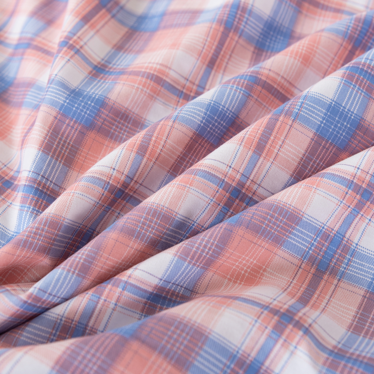 91家纺网 家纺一手货源 找家纺 佳轩家纺 2026新款色织水洗棉棉花夏被夏凉被空调被 清新格玉