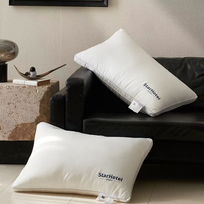 浩宇家纺 2026新款星级酒店枕壳枕皮枕头成人家用枕芯舒适款2615 立体枕800克