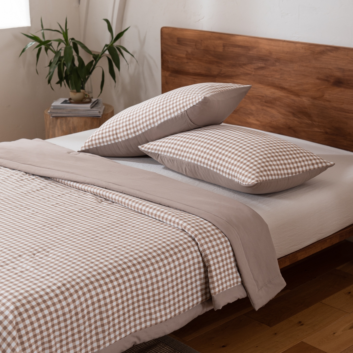 91家纺网 家纺一手货源 找家纺 佳轩家纺 2026新款色织水洗棉棉花夏被夏凉被空调被 卡小格