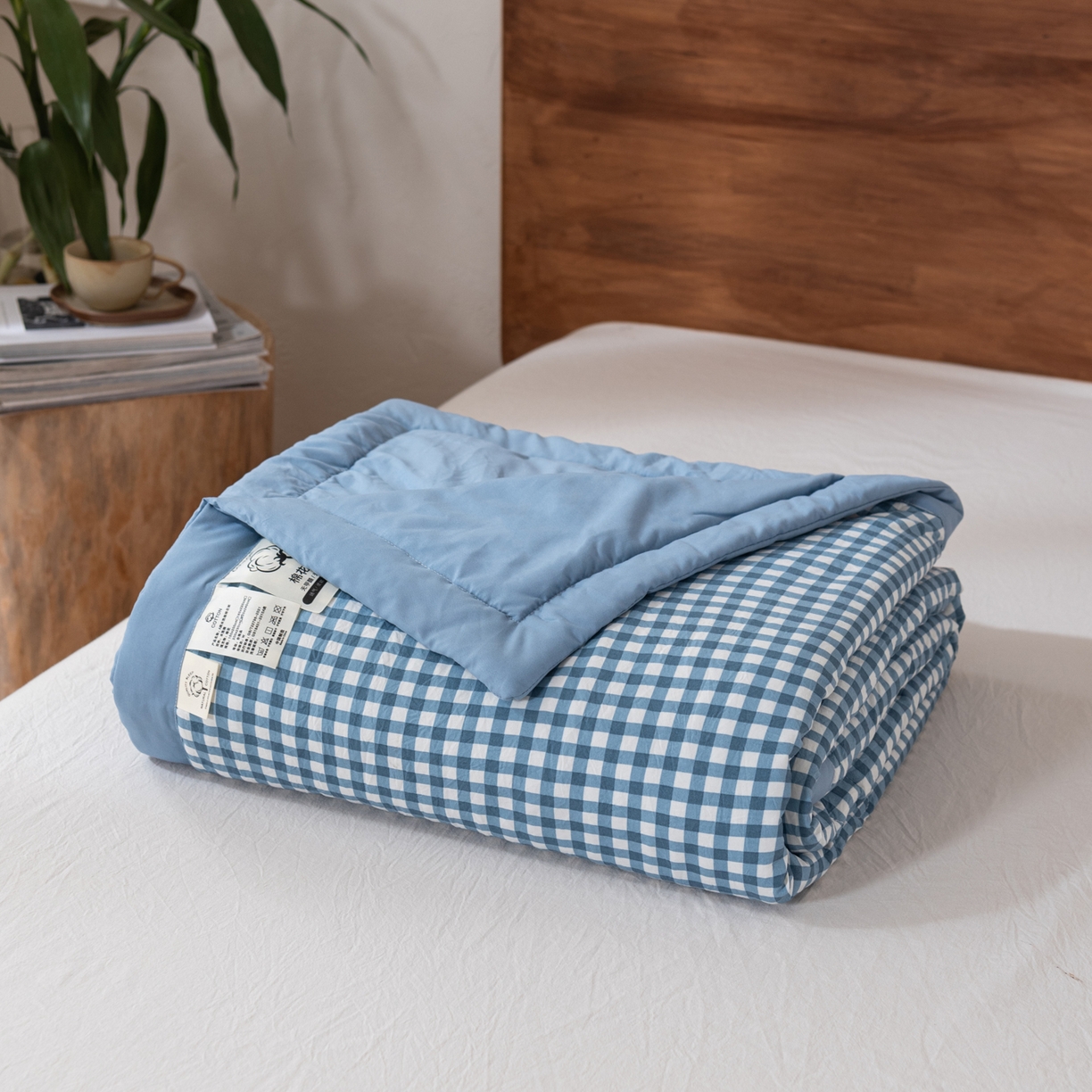 91家纺网 家纺一手货源 找家纺 （总）佳轩家纺 2026新款色织水洗棉棉花夏被夏凉被空调被