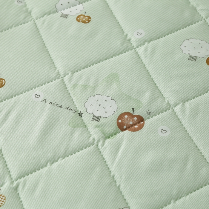 91家纺网 家纺一手货源 找家纺 被多多被业 2026新款亲肤棉夏被空调被夏凉被 苹果树