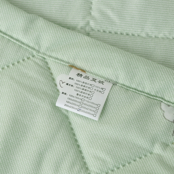 91家纺网 家纺一手货源 找家纺 被多多被业 2026新款亲肤棉夏被空调被夏凉被 苹果树