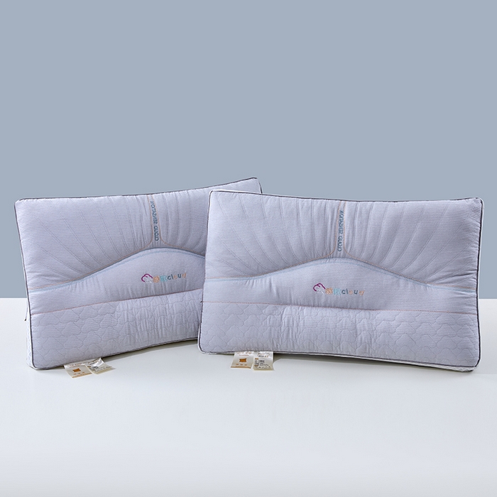 91家纺网 家纺一手货源 找家纺 浩宇家纺 2026新款新款雪尼绒云感眠枕皮枕壳枕芯枕头家用舒适成人定型款2618 灰色