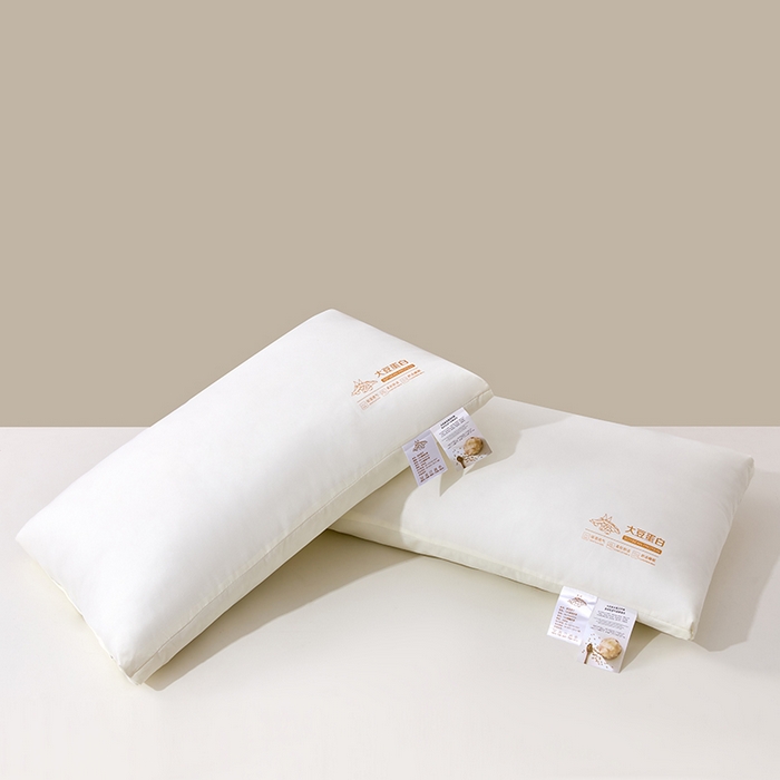 91家纺网 家纺一手货源 找家纺 （总）浩宇家纺 2026新款跑量大豆蛋白枕蛋白纤维枕头枕芯酒店成人家用学生单人2617