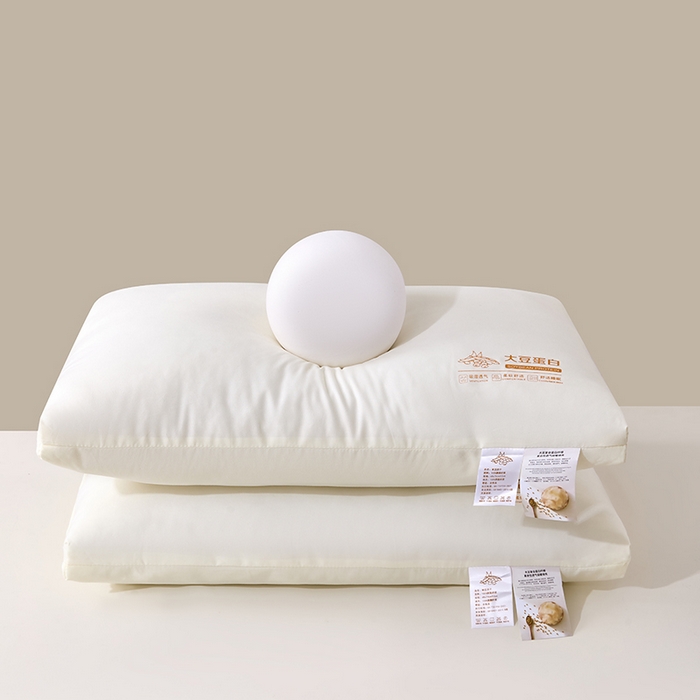 91家纺网 家纺一手货源 找家纺 （总）浩宇家纺 2026新款跑量大豆蛋白枕蛋白纤维枕头枕芯酒店成人家用学生单人2617