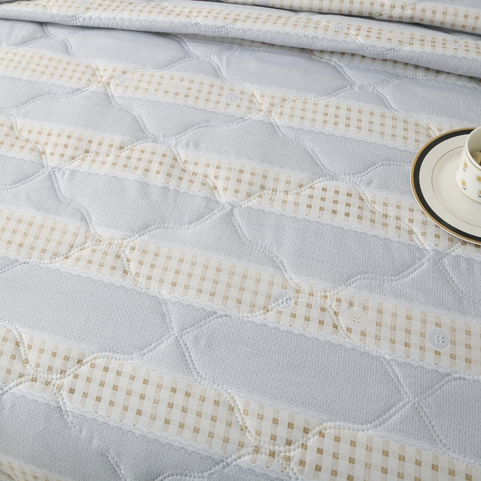 91家纺网 家纺一手货源 找家纺 被多多被业 2026新款亲肤棉夏被空调被夏凉被 时尚条纹