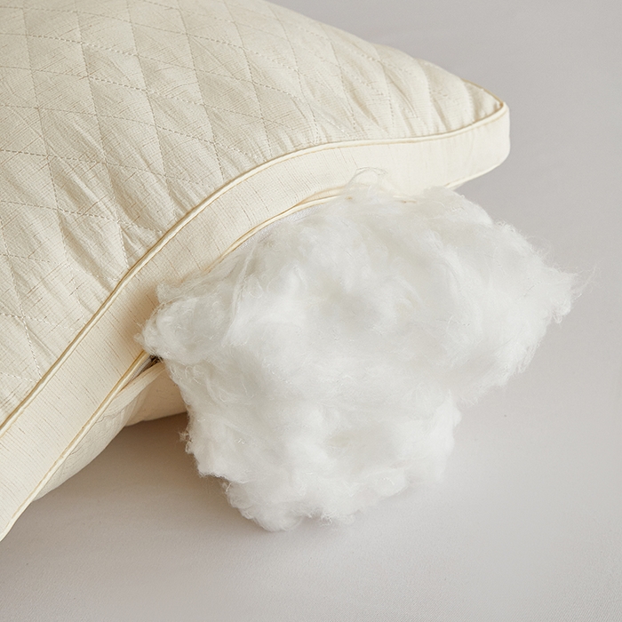 91家纺网 家纺一手货源 找家纺 浩宇家纺 2026新款枕壳枕皮棉麻枕芯枕头高回弹护颈成人家用舒适款2616 米色