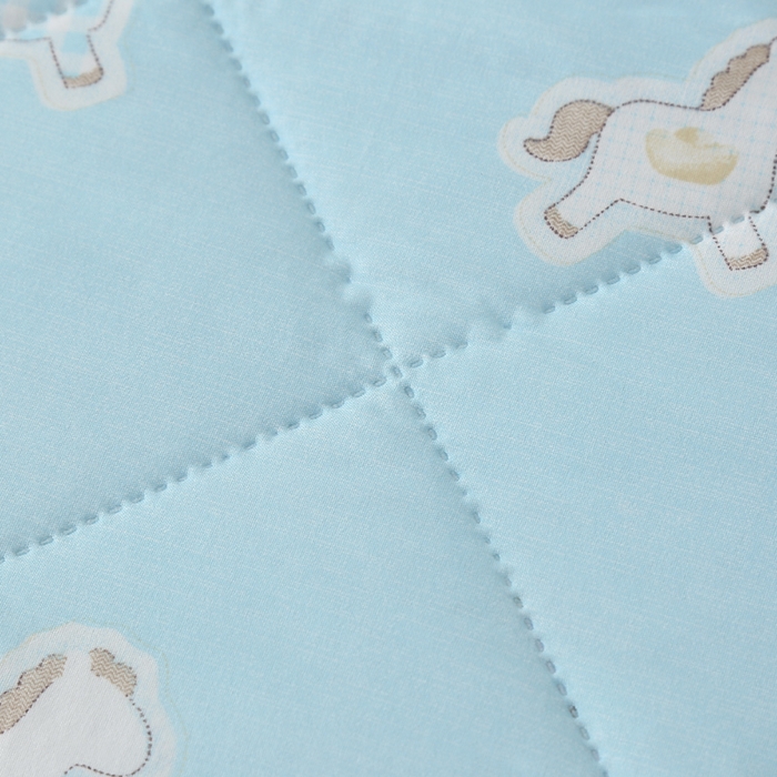 91家纺网 家纺一手货源 找家纺 被多多被业 2026新款亲肤棉夏被空调被夏凉被 跳跳马