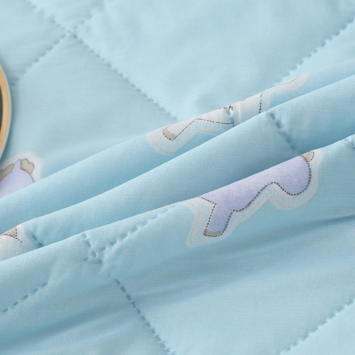 91家纺网 家纺一手货源 找家纺 被多多被业 2026新款亲肤棉夏被空调被夏凉被 跳跳马