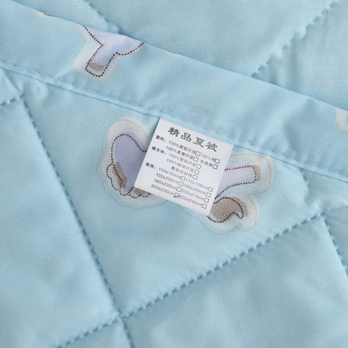 91家纺网 家纺一手货源 找家纺 被多多被业 2026新款亲肤棉夏被空调被夏凉被 跳跳马