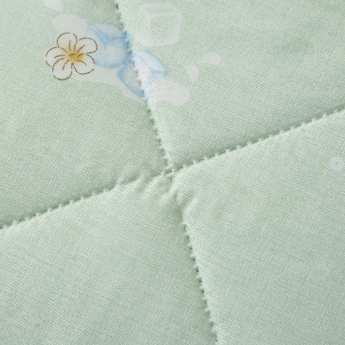 91家纺网 家纺一手货源 找家纺 被多多被业 2026新款亲肤棉夏被空调被夏凉被 椰树