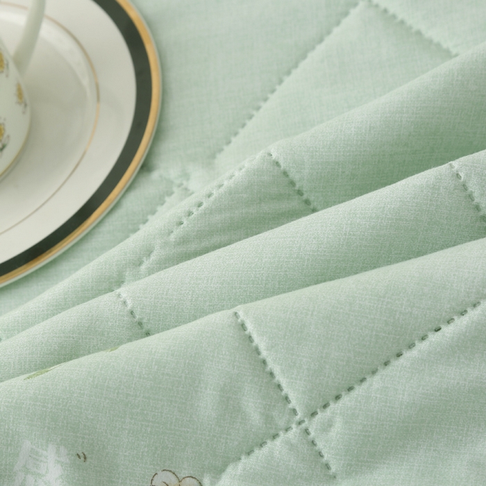 91家纺网 家纺一手货源 找家纺 被多多被业 2026新款亲肤棉夏被空调被夏凉被 椰树