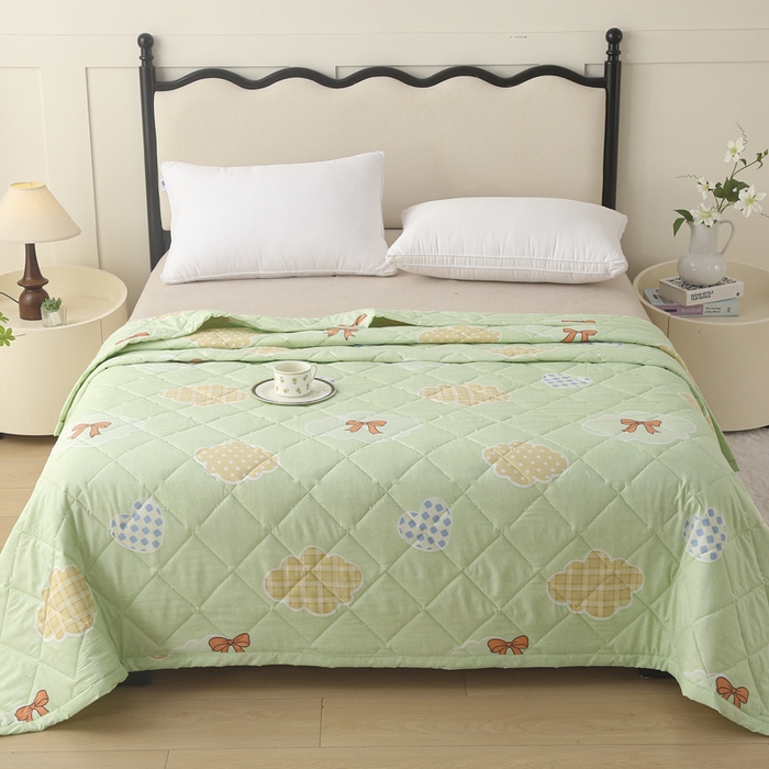 91家纺网 家纺一手货源 找家纺 被多多被业 2026新款亲肤棉夏被空调被夏凉被 云程万里