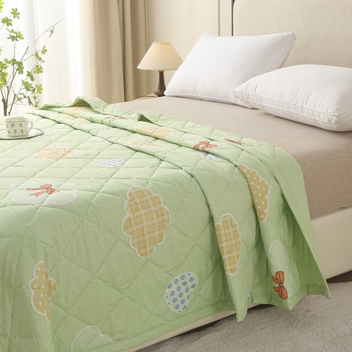 91家纺网 家纺一手货源 找家纺 被多多被业 2026新款亲肤棉夏被空调被夏凉被 云程万里