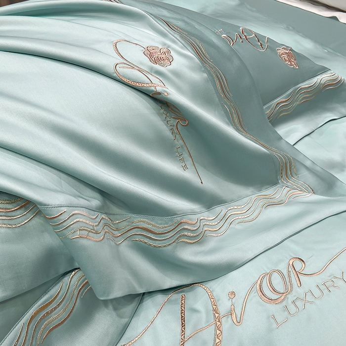 91家纺网 家纺一手货源 找家纺 （总）家居1号家纺 2026新款60支LF级奥地利兰精天丝四件套-迪莉尔