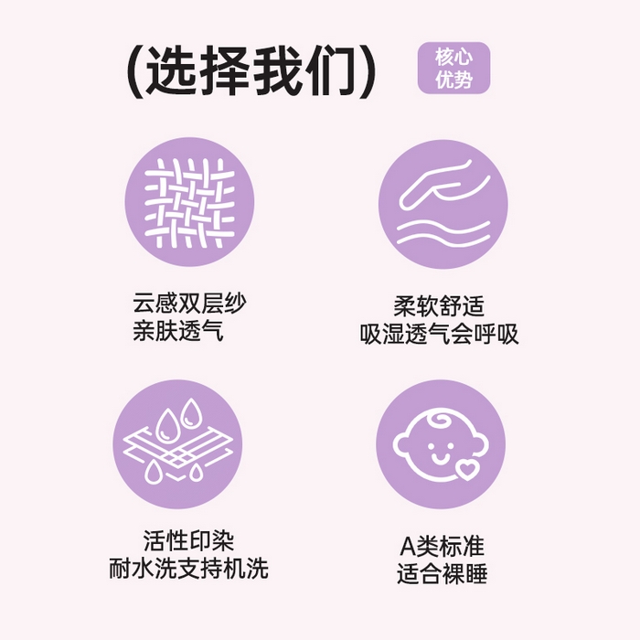 91家纺网 家纺一手货源 找家纺 （总）2026新款云感双层纱印花夹棉床盖