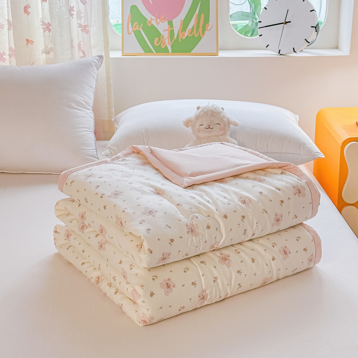 91家纺网 家纺一手货源 找家纺 （总）爱宝被业 2026新款A类水洗棉新疆棉花夏被夏凉被