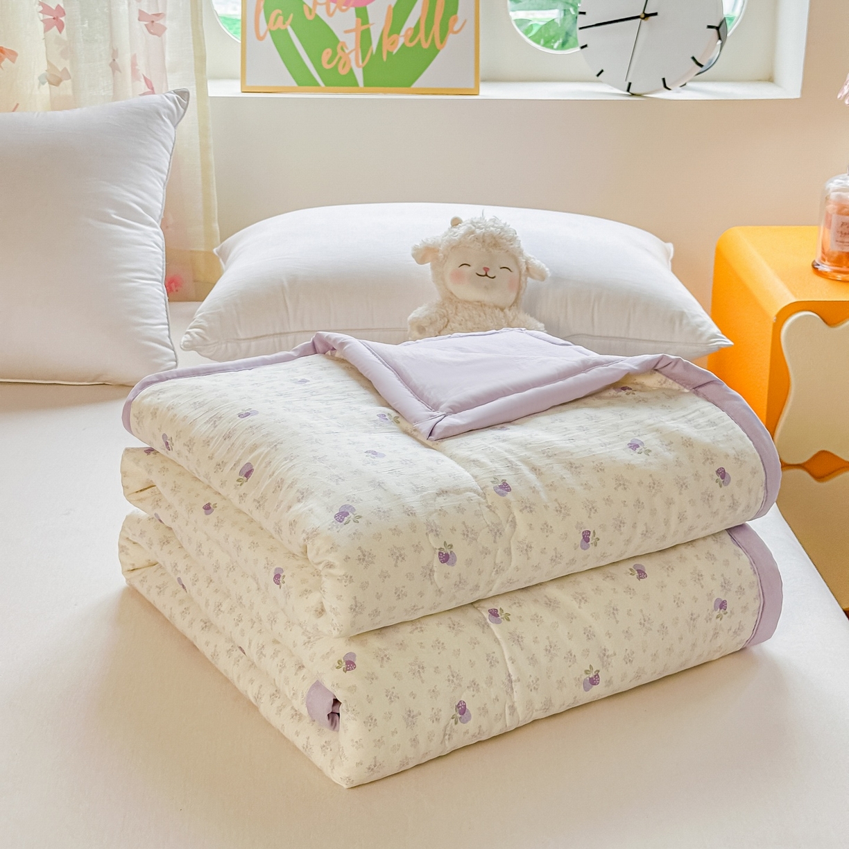 91家纺网 家纺一手货源 找家纺 （总）爱宝被业 2026新款A类水洗棉新疆棉花夏被夏凉被