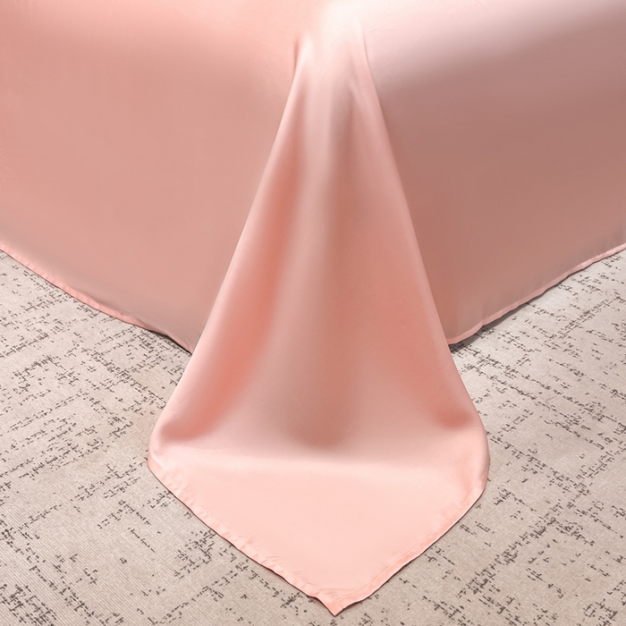 91家纺网 家纺一手货源 找家纺 家居1号家纺 2026新款60支LF级奥地利兰精天丝四件套-倾城之恋 倾城之恋-荷粉