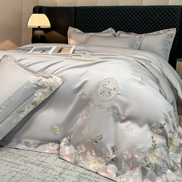 91家纺网 家纺一手货源 找家纺 家居1号家纺 2026新款60支LF级奥地利兰精天丝四件套-倾城之恋 倾城之恋-绅士灰