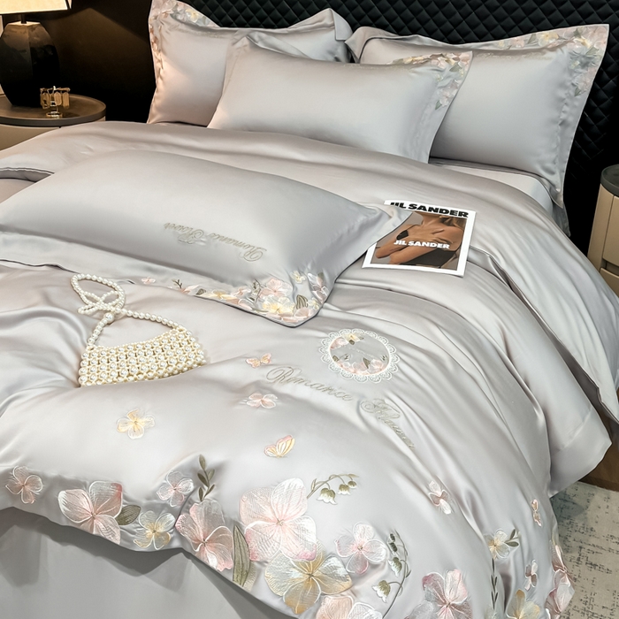 91家纺网 家纺一手货源 找家纺 家居1号家纺 2026新款60支LF级奥地利兰精天丝四件套-倾城之恋 倾城之恋-绅士灰