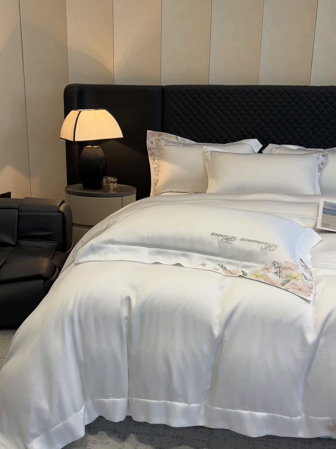 91家纺网 家纺一手货源 找家纺 （总）家居1号家纺 2026新款60支LF级奥地利兰精天丝四件套-倾城之恋