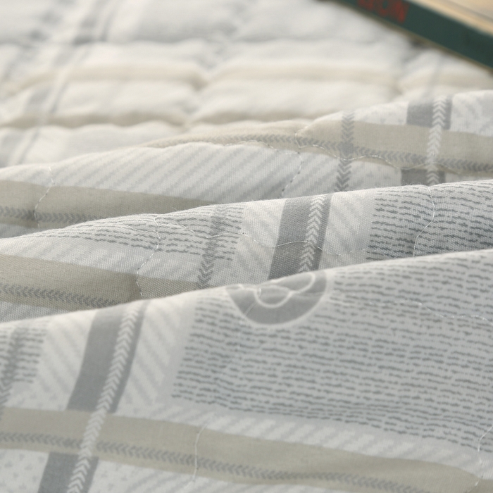 91家纺网 家纺一手货源 找家纺 被多多被业 2026新款亲肤棉绗绣夏被空调被夏凉被 巴克曼