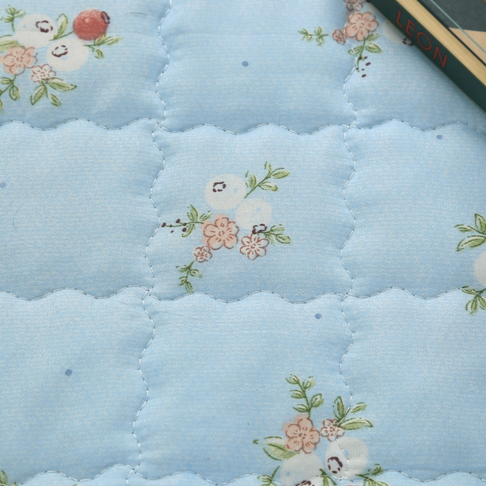 91家纺网 家纺一手货源 找家纺 被多多被业 2026新款亲肤棉绗绣夏被空调被夏凉被 花涧艺