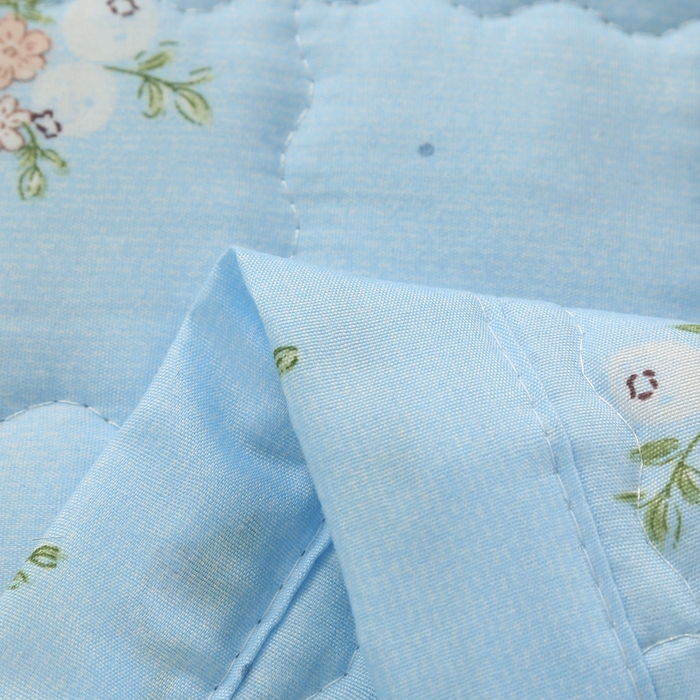 91家纺网 家纺一手货源 找家纺 被多多被业 2026新款亲肤棉绗绣夏被空调被夏凉被 花涧艺