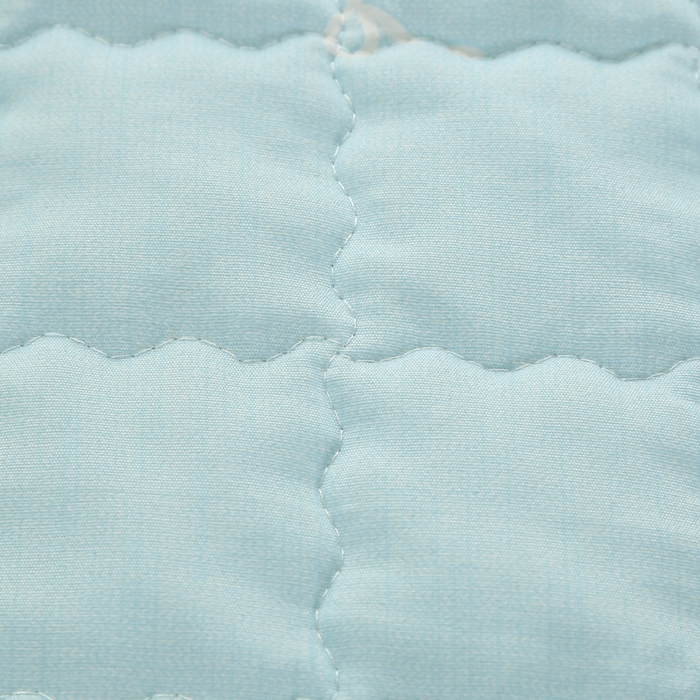 91家纺网 家纺一手货源 找家纺 被多多被业 2026新款亲肤棉绗绣夏被空调被夏凉被 花语绿