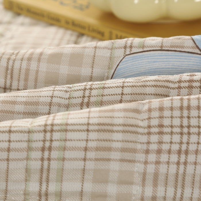 91家纺网 家纺一手货源 找家纺 被多多被业 2026新款亲肤棉绗绣夏被空调被夏凉被 慢生活