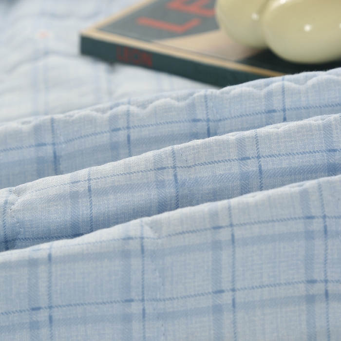 91家纺网 家纺一手货源 找家纺 被多多被业 2026新款亲肤棉绗绣夏被空调被夏凉被 普塞风情