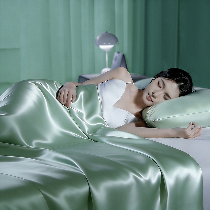 91家纺网 家纺一手货源 找家纺 （总）憨豆家纺 2026新款水洗冰丝夏被四件套星球水洗真丝夏凉被（含抗菌棉）跨境外贸床笠款空调被