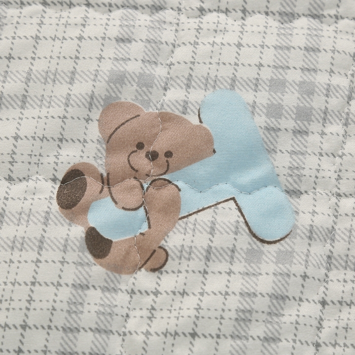 91家纺网 家纺一手货源 找家纺 被多多被业 2026新款亲肤棉绗绣夏被空调被夏凉被 熊可可