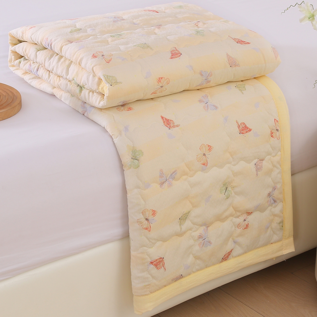 91家纺网 家纺一手货源 找家纺 （总）被多多被业 2026新款皱皱纱夏被夏凉被空调被