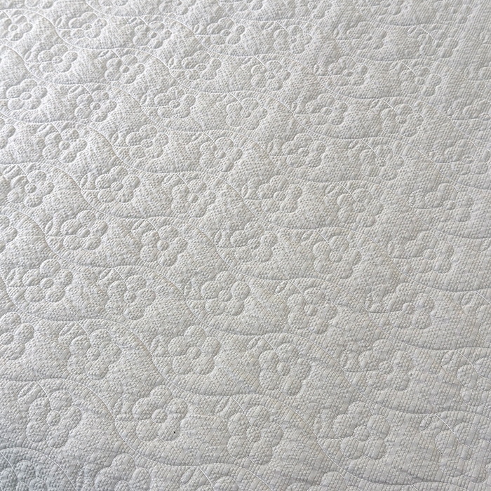 91家纺网 家纺一手货源 找家纺 栩裕纺织 2026新款云感双层纱床盖四件套 幸运马-灰