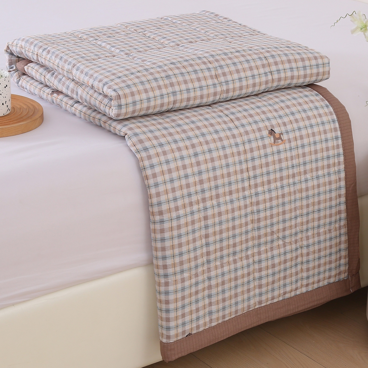 91家纺网 家纺一手货源 找家纺 （总）被多多被业 2026新款皱皱纱夏被夏凉被空调被