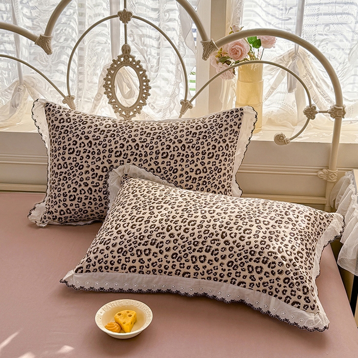 91家纺网 家纺一手货源 找家纺 （总）沐珩家纺 2026新款古法水洗仿棉云感棉印花单枕套