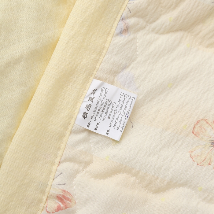 91家纺网 家纺一手货源 找家纺 被多多被业 2026新款皱皱纱夏被夏凉被空调被 彩蝶