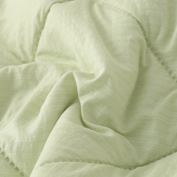 91家纺网 家纺一手货源 找家纺 被多多被业 2026新款皱皱纱夏被夏凉被空调被 朵朵情怀