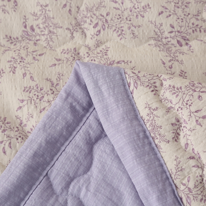 91家纺网 家纺一手货源 找家纺 被多多被业 2026新款皱皱纱夏被夏凉被空调被 花都舞影