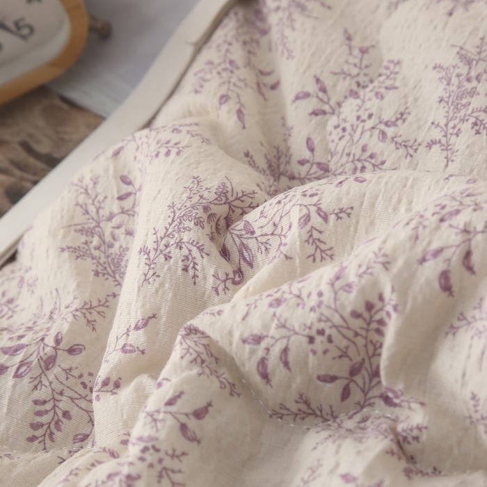 91家纺网 家纺一手货源 找家纺 被多多被业 2026新款皱皱纱夏被夏凉被空调被 花都舞影