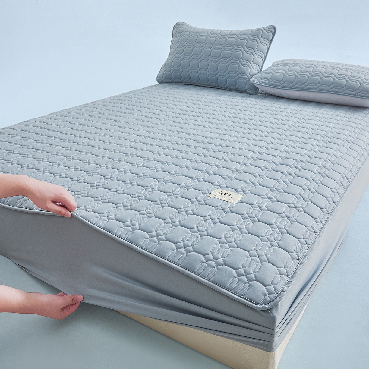 91家纺网 家纺一手货源 找家纺 （总）女子家纺 2026新款大豆纤维深睡床笠