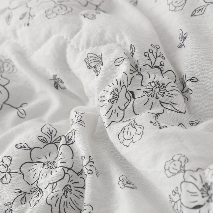 91家纺网 家纺一手货源 找家纺 被多多被业 2026新款皱皱纱夏被夏凉被空调被 江山入画