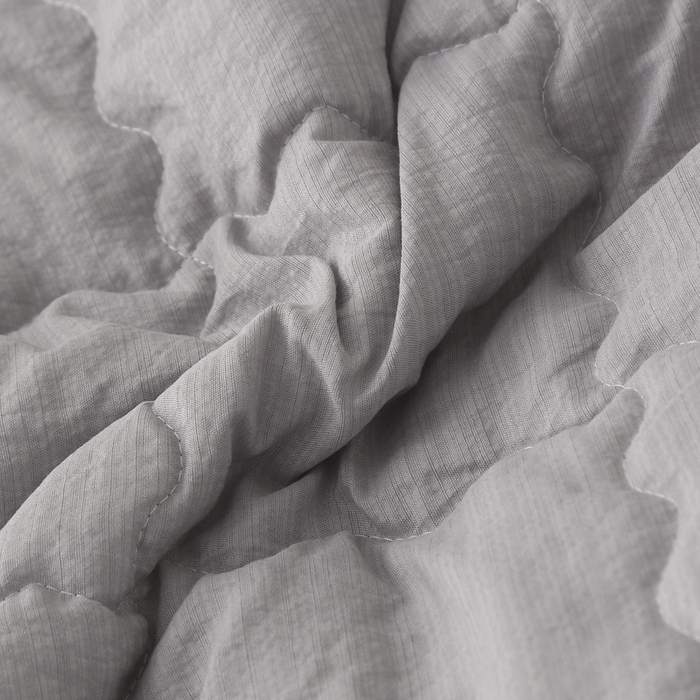 91家纺网 家纺一手货源 找家纺 被多多被业 2026新款皱皱纱夏被夏凉被空调被 流连幽香