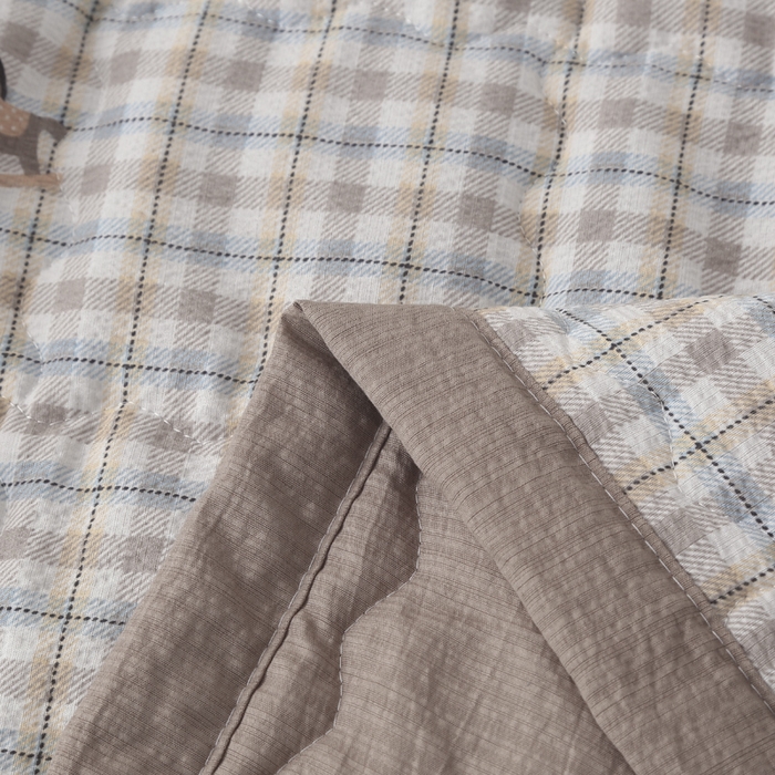 91家纺网 家纺一手货源 找家纺 被多多被业 2026新款皱皱纱夏被夏凉被空调被 木马日记