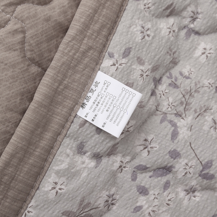 91家纺网 家纺一手货源 找家纺 被多多被业 2026新款皱皱纱夏被夏凉被空调被 翩翩起舞